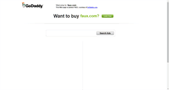 Desktop Screenshot of faux.com